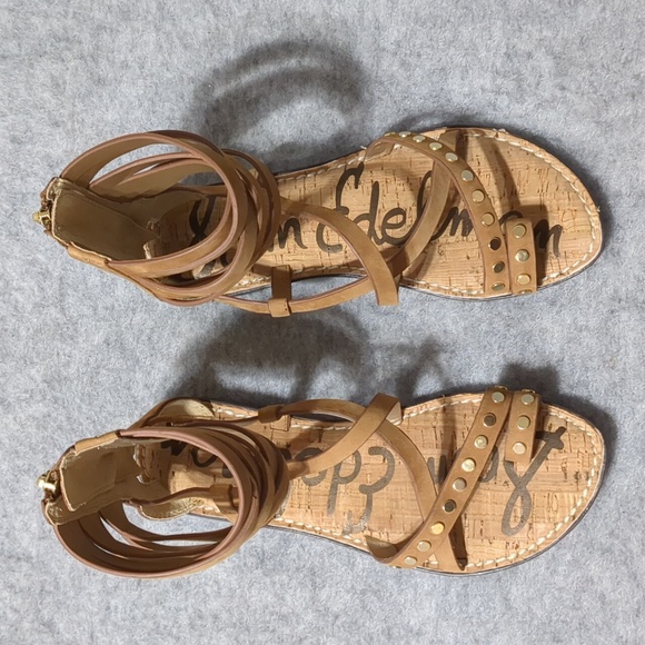 Sam Edelman Gabe gladiator tan sandals Size 6 - Picture 5 of 7